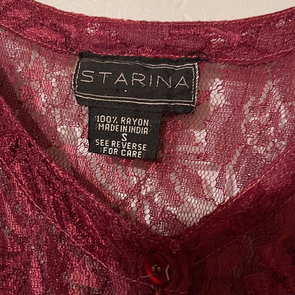 Starina Vintage Boho Lace Dress - Picture 2 of 5